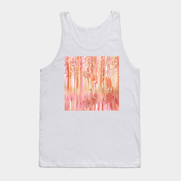 Tiger in the Trees Tank Top by micklyn